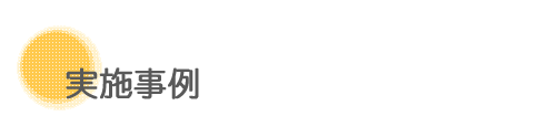 実施事例